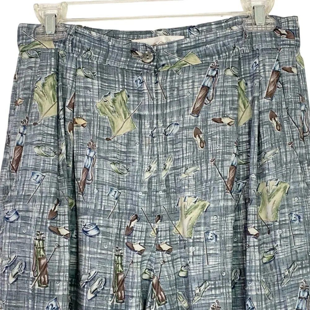 Vintage 80s 90s Golf Shorts Womens Size Small Alexa Stirling Made In USA